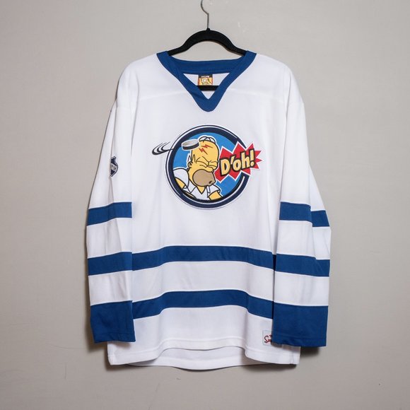 simpsons hockey jersey